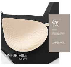 Plain Low Back Seamless Wireless Bra