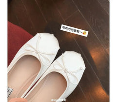 Elastic Strap Ballet Flats