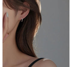 Twisted Hoop Earring