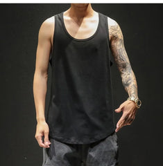 Scoop Neck Plain Tank Top
