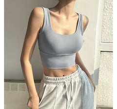 Plain Twist Sports Bra
