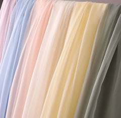 Plain Sheer Scarf
