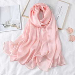 Plain Satin Scarf