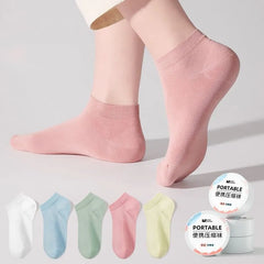 Travel Plain Disposable Socks (Various Designs) / Set
