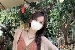Lace Camisole Top / Ruffled Open Front Jacket