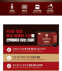 Korean Fermented Red Ginseng Extract Stick