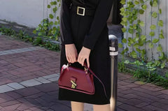 Long-Sleeve Lapel Collar Plain Jumpsuit