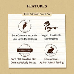 Carrot Carotene Calming Water Pad