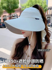 Plain Open Top Sun Hat