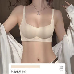 Plain Seamless Wireless Bra