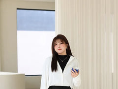 Short-Sleeve Mock Neck Tee