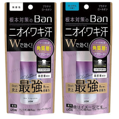 Ban Sweat Block Platinum Roll-On Deodorant