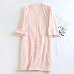 Couple Matching Striped Kimono Robe (Various Designs)