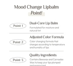 Mood Change Lip Balm - 2 Colors