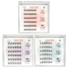 Glue Free Eyelashes Gorgeous Fairy F1 with Eyelash Applicator