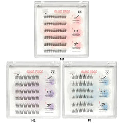 Glue Free Eyelashes Gorgeous Fairy F1 with Eyelash Applicator