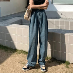 High Waist Loose Fit Jeans