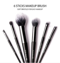 6 pcs Makeup Brush Set