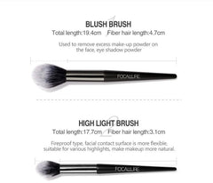 6 pcs Makeup Brush Set