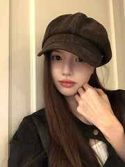 Plain Newsboy Cap