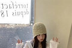 Plain Crochet Knit Beanie