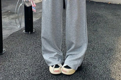 Drawstring Waist Baggy Sweatpants