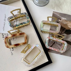 Acetate Alloy Hair Claw Clip