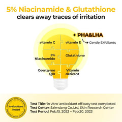 No.5+ Glutathione Vitamin-Niacinamide Concentrated Pad