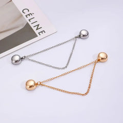 Alloy Chain Magnetic Clothing Pin
