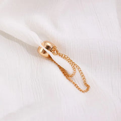 Alloy Chain Magnetic Clothing Pin