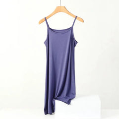 [XL-8XL] Plain Slip Dress
