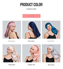 Silk Sleeping Bonnet Hat