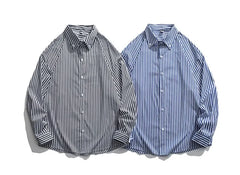 Long-Sleeve Striped Shirt