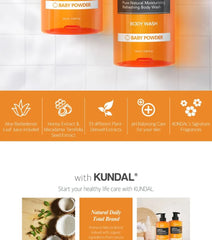 Honey & Macadamia Pure Natural Moisturizing Refreshing Body Wash - 7 Types