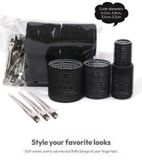 Set:  Hair Roller + Metal Styling Hair Clip