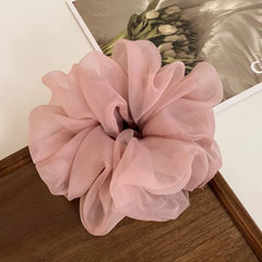 Plain Satin Hair Scrunchie