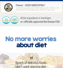 Body Fat Diet Kaloout Xanthigen+