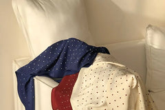 Dotted Silky Scarf
