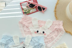 Couple Matching Set: Rabbit Print Boxer Brief + Panty