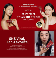 M Perfect Cover BB Cream SPF42 PA+++ - 7 Colors