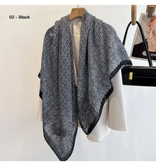 Plain Square Scarf
