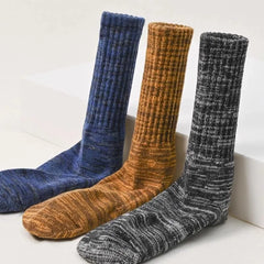 Striped Ribbed Socks
