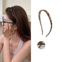 Leopard Print Thin Headband