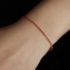 S925 Sterling Silver String Bracelet