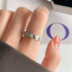 S925 Sterling Silver Open Ring (Various Designs)
