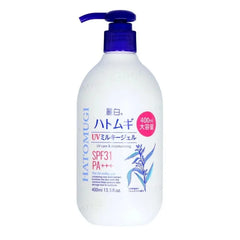 Reihaku Hatomugi The UV Milky Gel SPF 31 PA+++ 2pcs Bundle Set