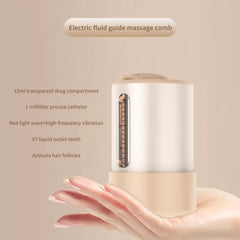 USB Rechargeable Microcurrent Light Therapy Hair Oil Applicator