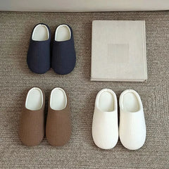 Couple Matching Plain Home Slippers