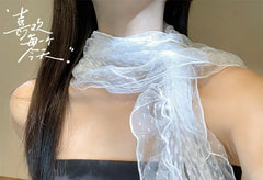 Lace Narrow Scarf