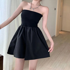 Plain Panel Tube Romper